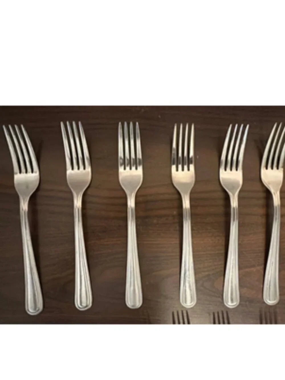 Vintage Stainless China Restaurant Hotel Flatware 33 pc Set Service for 6+